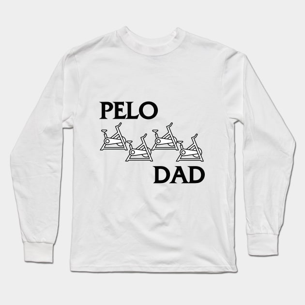 PELO DAD BLACK FLAG Long Sleeve T-Shirt by poppersboutique